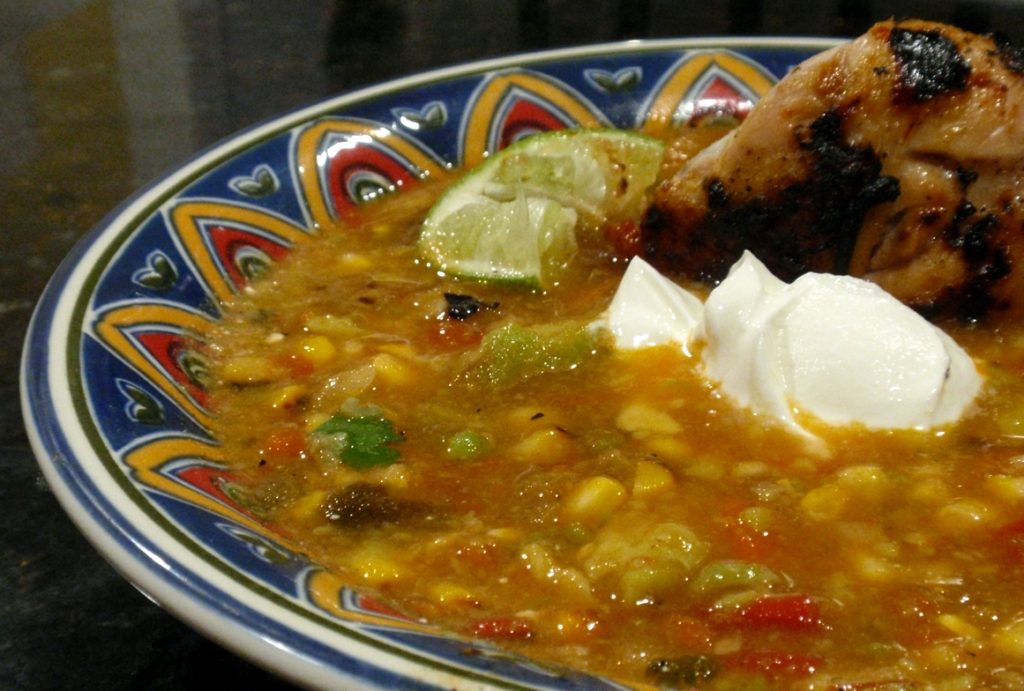 Avocado Chicken Soup